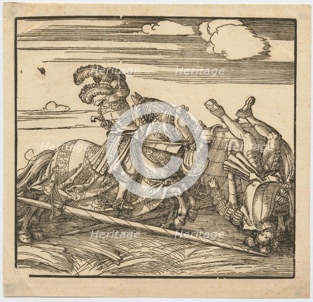 Tournament, c. 1516. Artist: Dürer, Albrecht (1471-1528)