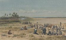 The capture of Tumulit during the Samalanga expedition, August 26, 1877, 1883. Creator: Willem de Famars Testas.