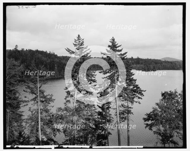 Upper St. Regis Lake, Adirondack Mountains, c.between 1900 and 1906. Creator: Unknown.