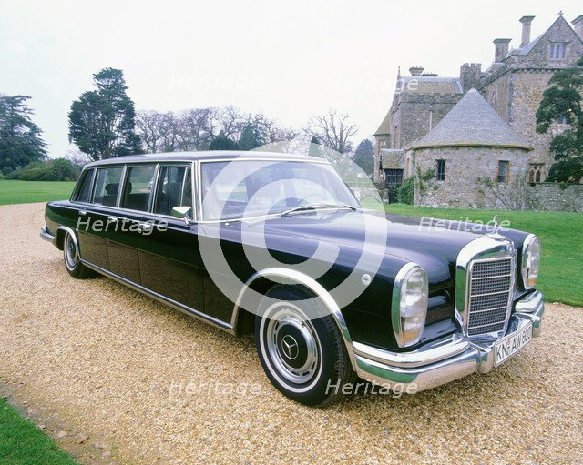 1970 Mercedes Benz 600 Pullman Limousine. Artist: Unknown.