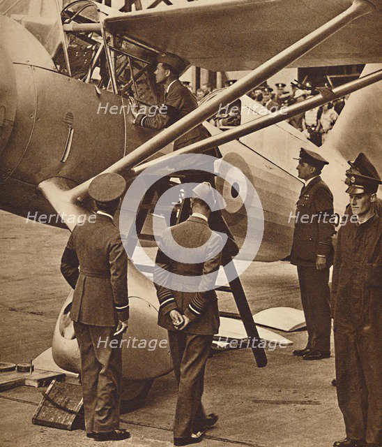 'With the Royal Air Force', 1937. Creator: Unknown.