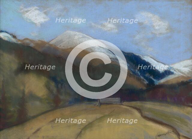 Under Dumbierom, around 1930. Creator: Karol Polónyi.