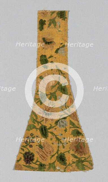 Fragment, Italy, 1650/1700. Creator: Unknown.