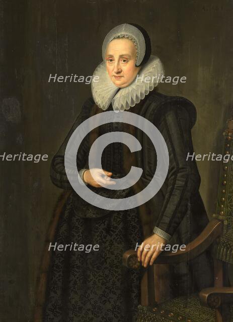 Portrait of Margarita Cassier, 1616. Creator: Anon.