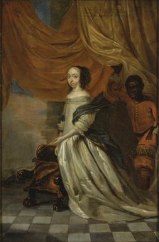Portrait of Hedvig Eleonora of Holstein-Gottorp (1636-1715), Queen of Sweden.