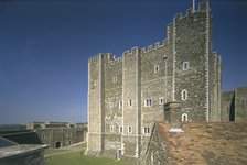 The Keep, Dover Castle, Kent, 1997. Artist: N Corrie