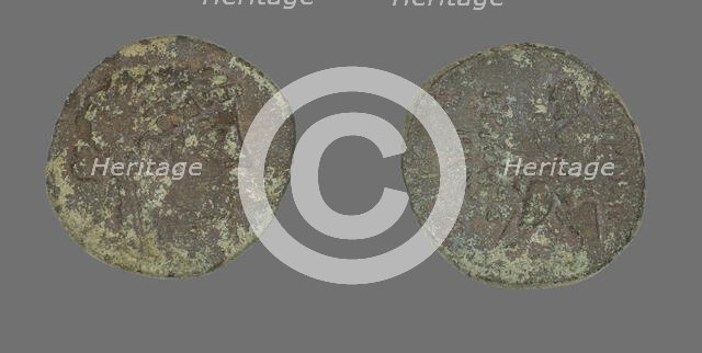 Coin Depicting the God Apollo, 2nd-1st century BCE. Creator: Unknown.