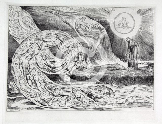 Paolo and Francesca (The Whirlwind of Lovers), 1826-1827.