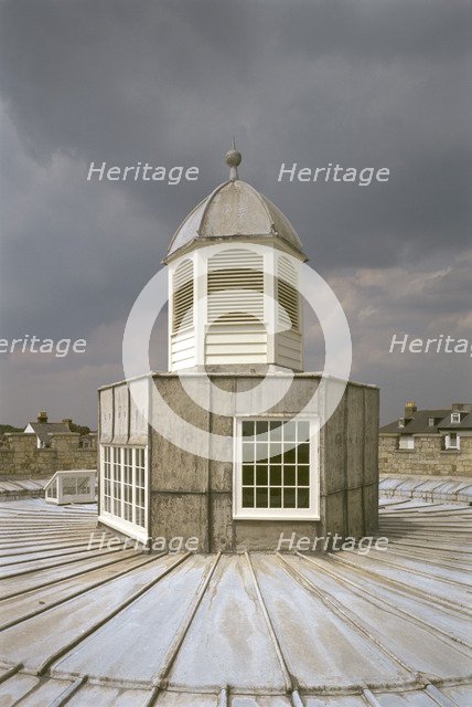 Lantern on the Keep of Deal Castle, Kent, 1997. Artist: J Bailey
