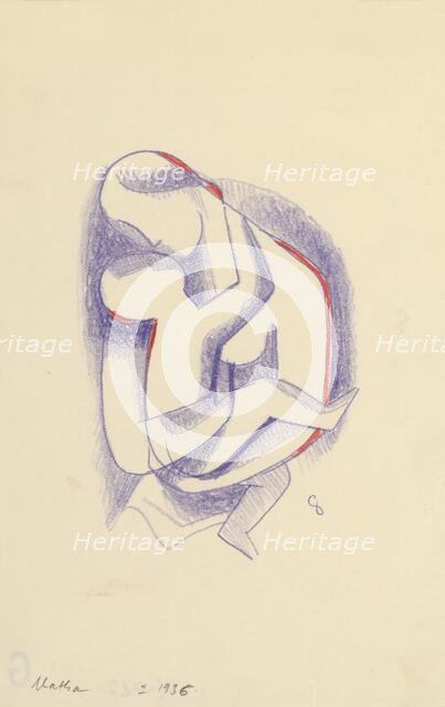 Mother, 1934-1936. Creator: Mikulas Galanda.