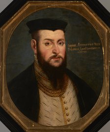 Portrait of Sigismund Augustus (1520-1572), King of Poland, 1550-1650. Creator: Unknown.