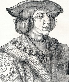 'Portrait of Emperor Maximilian I', 1511, (1906). Artist: Albrecht Durer.