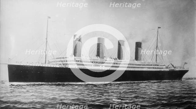 RMS Olympic, between c1910 and c1915. Creator: Bain News Service.
