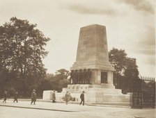 [World War I monument]. From the album: Photograph album - London, 1920s. Creator: Harry Moult.