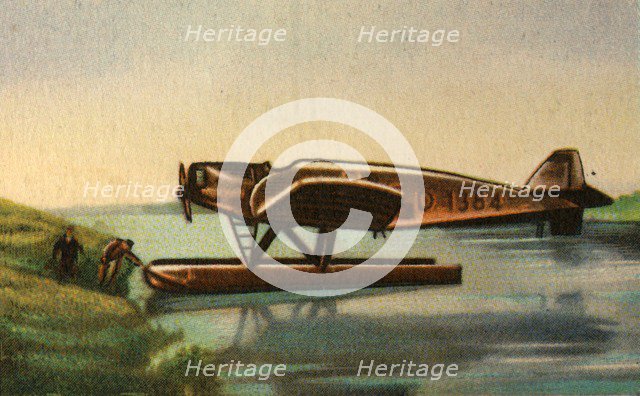 Junkers W 33w seaplane, 1920s, (1932). Creator: Unknown.