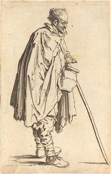 Beggar with Pot, c. 1622. Creator: Jacques Callot.