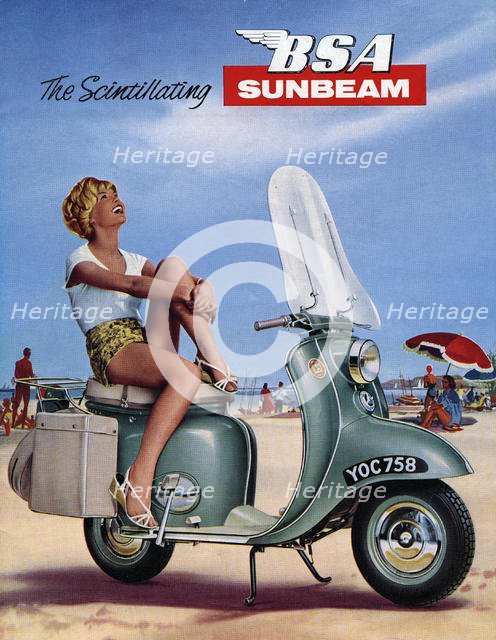 1964 BSA Sunbeam scooter brochure. Creator: Unknown.