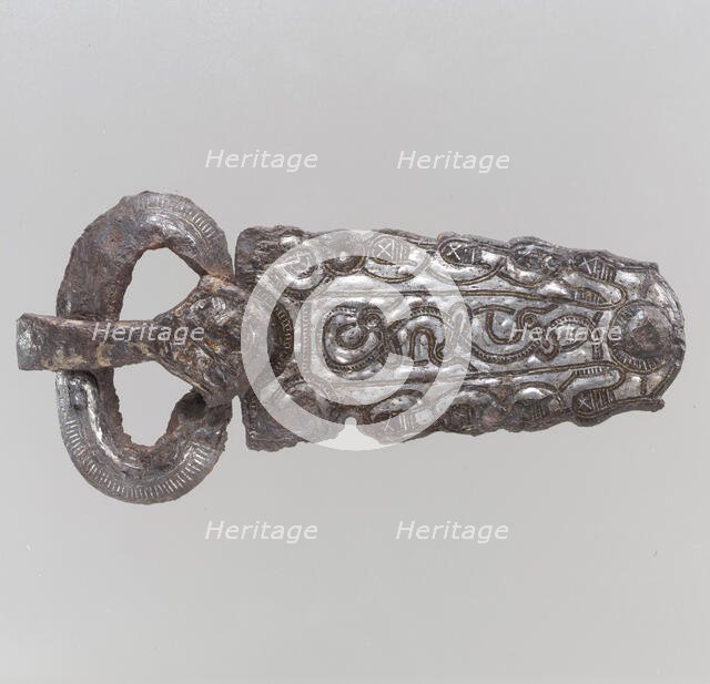 Belt Buckle, Frankish, 7th century. Creator: Unknown.