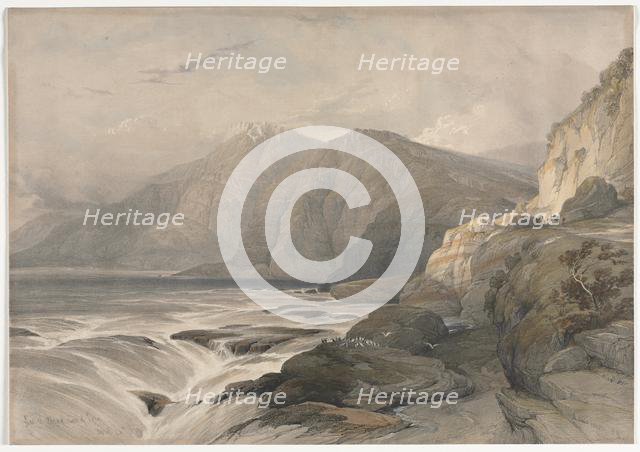 Coast of Syria, 1839. Creator: David Roberts (British, 1796-1864).