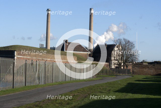 UK, Tilbury fort, Tilbury, 2009. Creator: Ethel Davies.