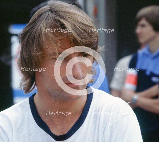 Rene Arnoux, French F1 driver. Creator: Unknown.