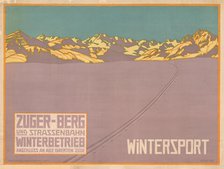 Zuger Berg- und Straßenbahn, c. 1910. Creator: Koch, Walther (1875-1915).