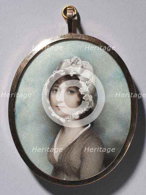 Portrait of a Woman , late 1790s. Creator: Andrew Plimer (British, 1763-1837).