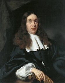 Portrait of a Man, 1666. Creator: Nicolaes Maes.