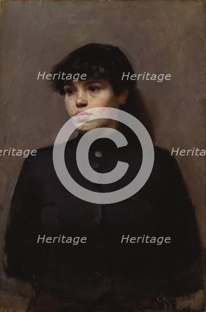 Jossa, 1886. Artist: Krohg, Christian (1852-1925)