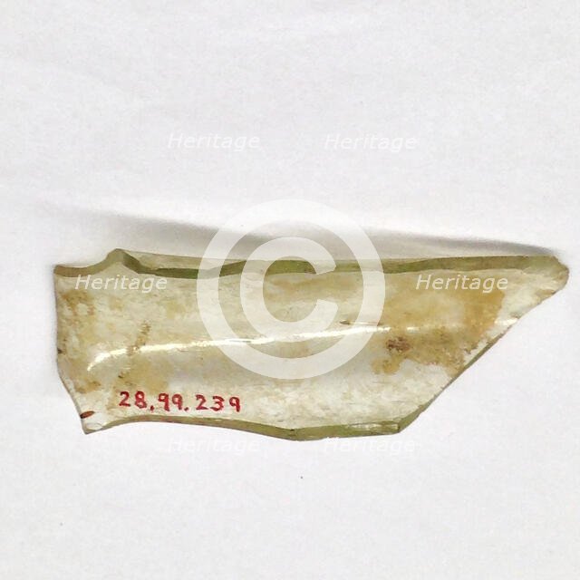 Fragment, European or Middle Eastern, ca. 1150-ca. 1250. Creator: Unknown.