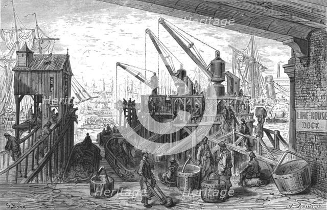 'Limehouse Dock', 1872.  Creator: Gustave Doré.