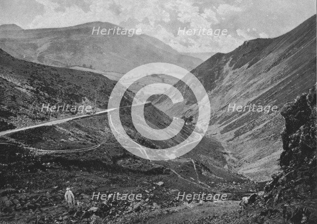 Sychnant Pass, near Conway, c1900. Artist: I Slater.