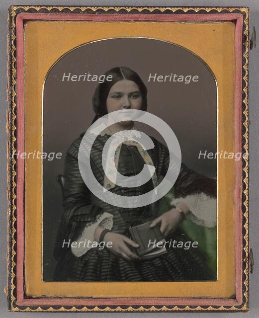 Portrait of a Woman, about 1860. Creator: Unknown.