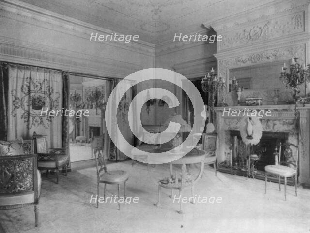 Home of Phoebe Apperson Hearst (widow of George Hearst) at 1400 New Hampshire Ave., NW..., c1900. Creator: Frances Benjamin Johnston.