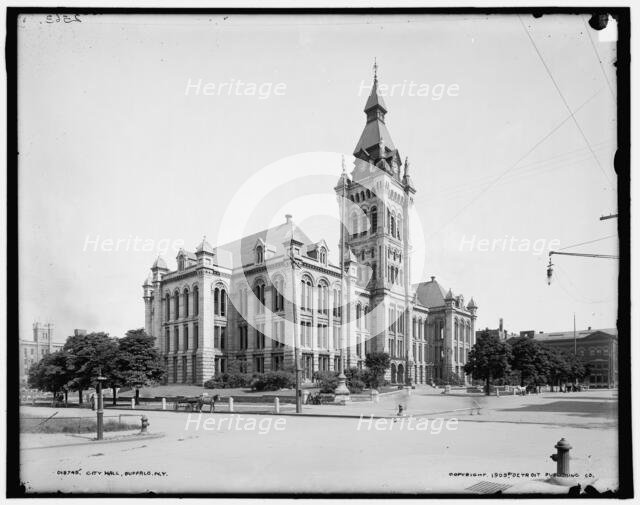 City Hall, Buffalo, N.Y., c1905. Creator: Unknown.