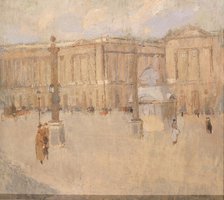 Place de la Concorde no. I, n.d. Creator: Frank Edwin Scott.