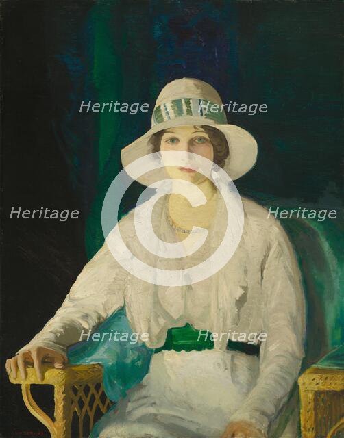 Florence Sittenham Davey (Mrs. Randall Davey), 1914. Creator: George Wesley Bellows.