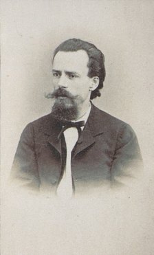 Portrait of the Composer Konstantin Karlovich Albrecht (1836-1893), 1870s-1880s.