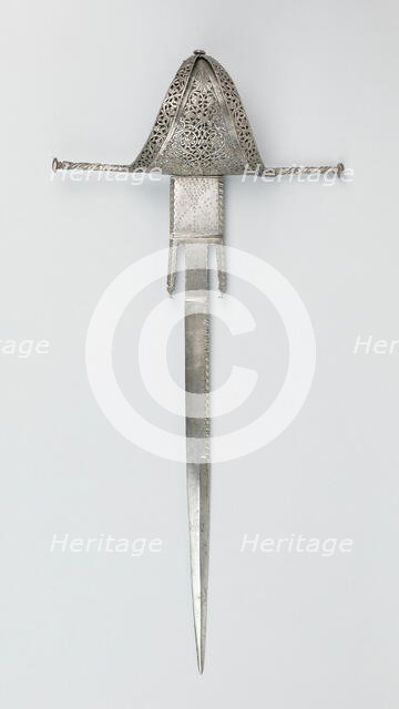 Parrying Dagger, Italy, 1625/60. Creator: Unknown.