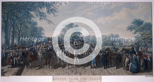 Clapham Common, Wandsworth, London, 1862. Artist: John Harris