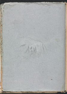 Verona Sketchbook: Drapery (page 20), 1760. Creator: Francesco Lorenzi (Italian, 1723-1787).
