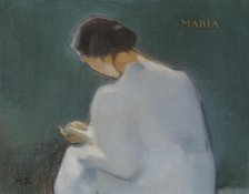 Maria, 1909. Creator: Helene Schjerfbeck.