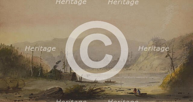 Virginia Scenery, mid 19th century. Creator: Alfred Jacob Miller.