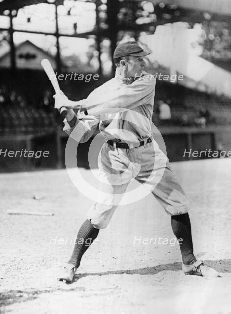 Ossie Vitt, Detroit Al (Baseball), 1913. Creator: Harris & Ewing.