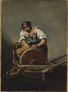 The Knife-Grinder ("El Afilador"), Between 1808 and 1812. Creator: Goya, Francisco, de (1746-1828).