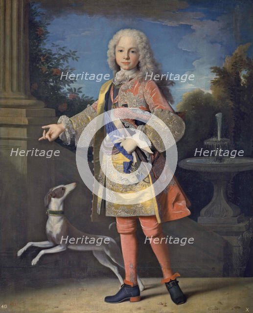 Portrait of Ferdinand VI of Spain (1713-1759), ca 1723. Creator: Ranc, Jean (1674-1735).