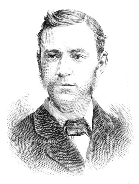 Mr. Andrew Russell Forsyth, Senior Wrangler, 1881. Creator: Unknown.