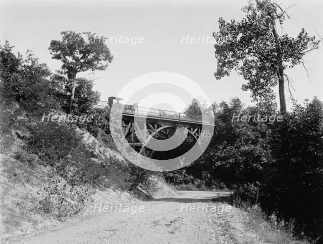 Fort Sheridan, Ill., Ravine Bridge, between 1880 and 1899. Creator: Unknown.