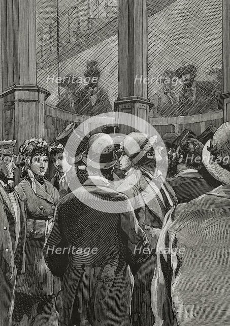 The elevators of the Trocadero Palace, Paris Exposition, 1878. Creator: Tomás Carlos Capuz.