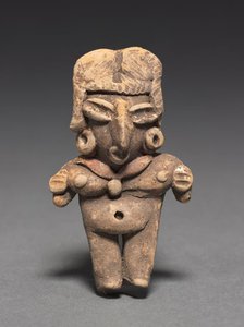 Female Figurine, 400-100 BC. Creator: Unknown.